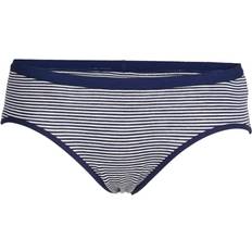 Icebreaker Merino Siren Hipkini Women - Royal Navy/Snow Stripe