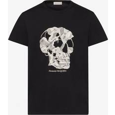 Alexander McQueen Mens Black Skull Graphic-print Cotton-jersey T-shirt