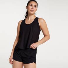 Tank Tops Calia CALIA Women's Scoop Tank, Medium, Black