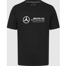 Puma L T-shirts Puma Logo T-shirt 2024 Mercedes-AMG F1 Black