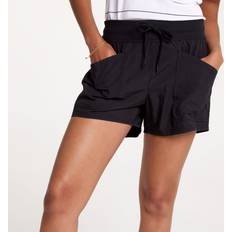 Shorts Calia CALIA Women's Crinkle Patch Pocket 4” Shorts, Medium, Black