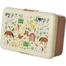 Babyudstyr Rice Brown Farm Totable Stor Madkasse