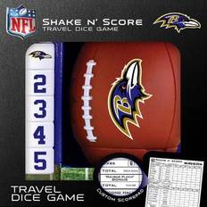 Masterpieces Officially Licensed NFL Baltimore Ravens Shake N Score Dice Game