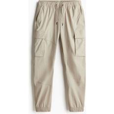 H&M Pants H&M & Slim Fit Nylon Cargo Joggers Beige