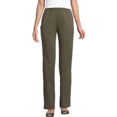 Lands' End L Pants Lands' End Women Sport Knit Forest Moss Regular