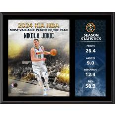 Denver 15" Fanatics Authentic Jokic Denver Nuggets 12"x 15" 2024 NBA MVP Sublimated Plaque