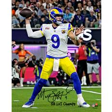 Fanatics Authentic Matthew Stafford Los Angeles Rams Autographed Super Bowl LVI Champions 16'' x 20'' Action Photograph with "SB Champs" Inscription