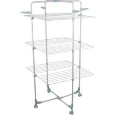 Clothing Care Rebrilliant Foldable Rolling Drying Rack 134.0 H x 68.0 W x 68.0 D cm