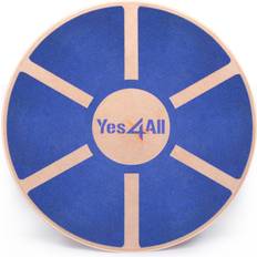 Wooden Wobble Balance Board 16 in Surface for Exercise Balance Trainer