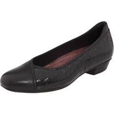 Clarks Loafers Clarks Ashland Bubble Loafer - Black Crinkle Patent