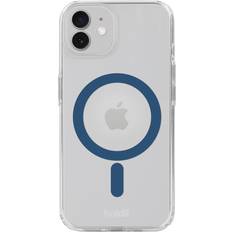 Holdit iPhone 12 12 Pro MagSafe Skal Transparent Denim Blue