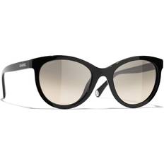 Chanel Sunglasses Chanel Femme Sunglass Pantos CH5523U - Noir/Gris Foncé