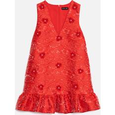 Sister Jane Sister Jane Sweet Cherry Jacquard Mini Dress, Red