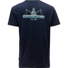 Grundéns Clothing Grundéns Triko Logo Boat SS T-Shirt - Dark Navy