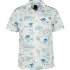 Vans Men Shirts Vans Hemd 'DAVISTA' himmelblau weiß