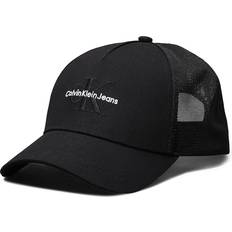 Accessoires Calvin Klein Jeans Herren Mono Logo Embro Trucker HAT K50K512139 Kappe, Schwarz Black