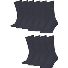 Calvin Klein Homme Chaussettes Calvin Klein Ck Men Sock 2p 003 - Negro