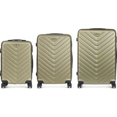 Rueda Doble Sets de maletas BigBuy Home Set De 3 Maletas Trolley De Abs 49x76x30 cm