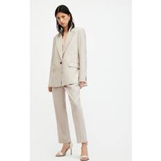 AllSaints Women Trousers & Shorts AllSaints Whitney Linen Blend Trousers, Beige