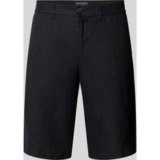 Marc O'Polo Homme Shorts Marc O'Polo Leinenshorts schwarz