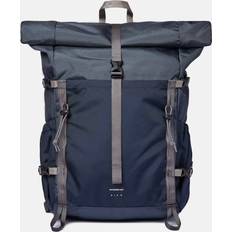 Roll Top Bags Sandqvist Forest Hike Backpack Multi Steel Blue/Navy Blue