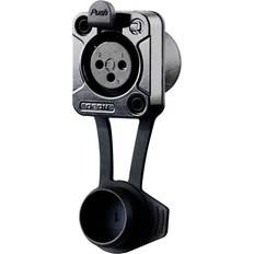 Cables Rean AV RRX3F-Z-012-1 XLR-stik Tilslutning, indbygning Poltal: 3