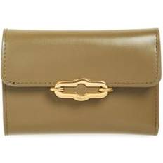Mulberry Wallets & Key Holders Mulberry Linen Green Pimlico Leather Wallet