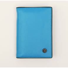 CODY Colour Block Bright Blue Leather Bifold Wallet