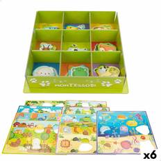 Juguetes Lisciani Educational Game 26 x 6 x 26 cm animals Montessori method 67 Pieces 6 Units