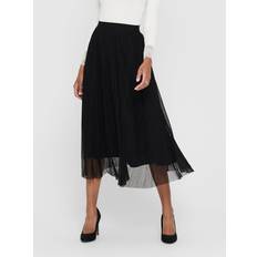 Mesh Kjolar Only Onllavina Skirt Jrs Noos - Black