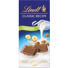 Lindt Classic Recipe Hazelnut Milk Chocolate Bar 100g
