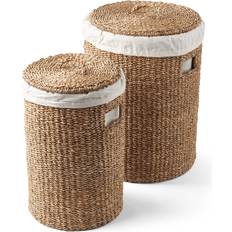 Humdakin Laundry Basket With Lid 2-pack