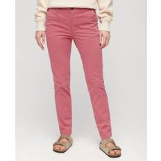 Superdry Women Pants Superdry Mid Rise Chino