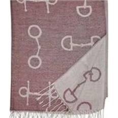 Purple Scarfs Awst Intl Lila Snaffle Bit Pashmina Scarf Burgundy One Size