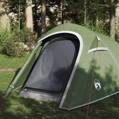 Camping & Friluftsliv vidaXL Tunneltelt for camping 3 personer grønn vanntett