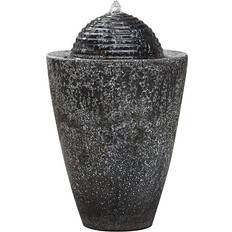 Black Fountains La Hacienda Dappled Column Water Feature