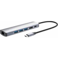 Manhattan USB-C Dock Hub Ports 100W