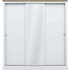 LPD Devon White Wardrobe 176x182cm