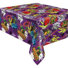 Table Decorations Unique Tmnt plastic party tablecover 54 x 84 1 ct teenage mutant ninja turtles Multicolor