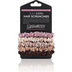 Hårprodukter Giovanni Slim Satin Hair Scrunchies 5 Scrunchies