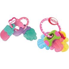 Nuby Teething Toys Nuby icybite popsicle, donut and ice cream teether ring and ice gel teether. 0.51 Pounds