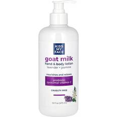 Kiss My Face by: iHerb, Goat Milk Hand & Body Lotion Lavender