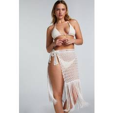 Blanco Trajes de baño Hunkemöller Pareo Blanco - Unica