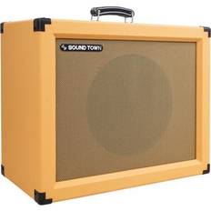 Orange Guitar Cabinets Sound Town GUC112OR 1 x 12" 65W Guitar Speaker Cabinet with Pl. Birch