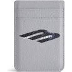 Balenciaga Cash Magnet Card Holder Grey & Silver -Calfskin