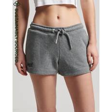 Superdry Mujer Shorts Superdry Pantalón corto algodón orgánico y jersey - Gris