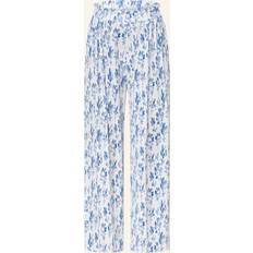 Blumen Hosen Rich & Royal Marlenehose hellblau