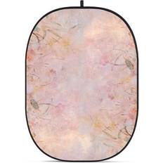 Fondos de Foto Glow CBA-PF0002 5x6.5' Fabric Collapsible Backdrop, Floral Painting