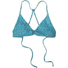 Damen - Türkis Bademode Patagonia Damen Tide Nanogrip Sunny Bikini Oberteil blau