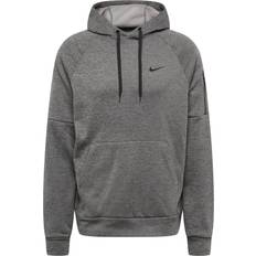 NIKE Training Pullover Logo Hoodie - Grey